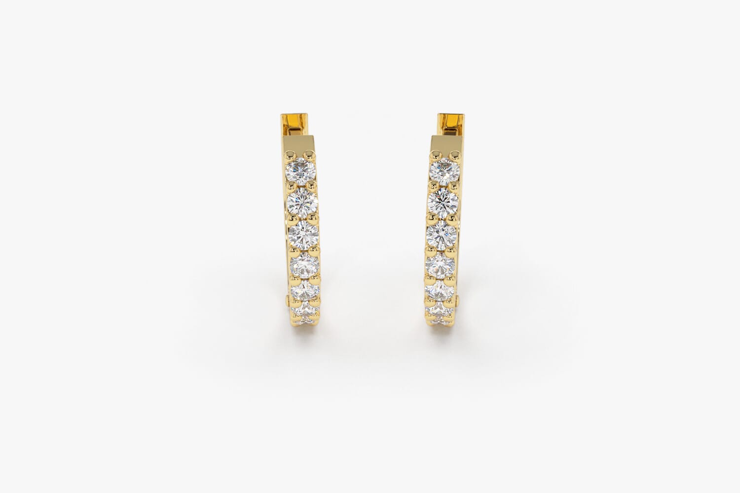 Vlora Adella 14K Gold Diamond and Emerald Twist Huggie Hoop Earrings  Diamond 036CTW Emerald 043CTW  in 2023  Sophisticated jewelry Diamond  hoop earrings White gold